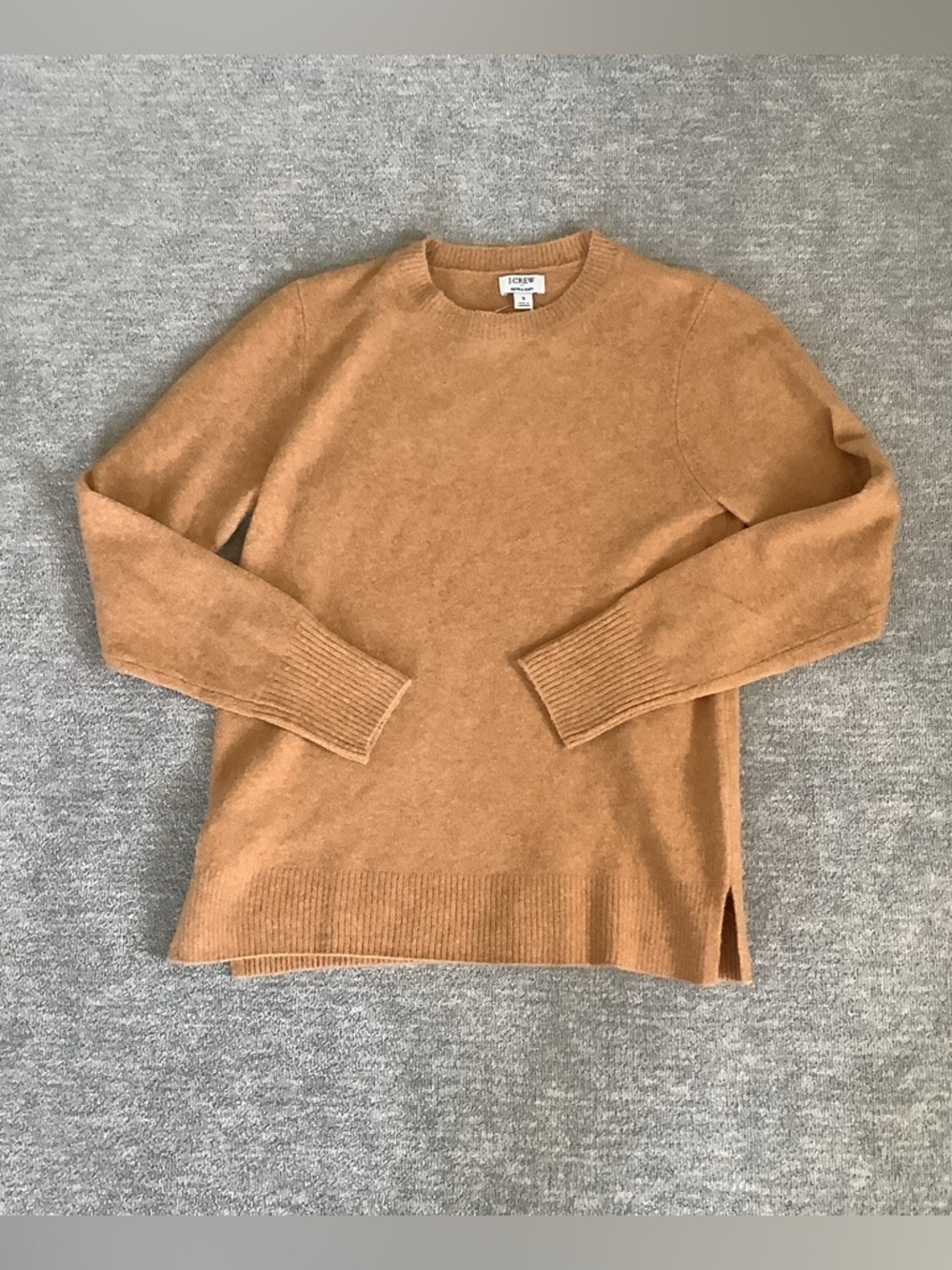 J. Crew Extra Soft NWT Women’s Golden Crewneck Sweater Sz. S